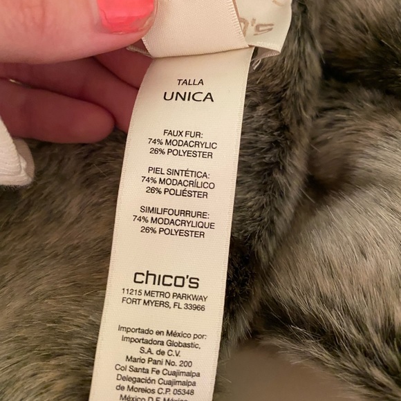 🩶 CHICOS INFINITY SCARF - Picture 3 of 6